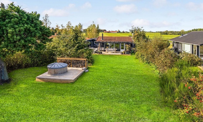 Hesselager House | Beautiful cottage in the greenery with sea view, located in a small cottage area.