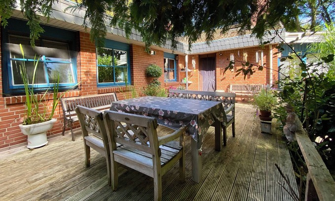 Lehmkuhlen Bed & Breakfast | Beautiful double room garden view, for 1-2 guests, Lepahn Holsteinische-Schweiz