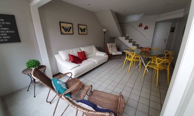 Centro Apartment | Beautiful duplex penthouse in Praia da Areia Preta