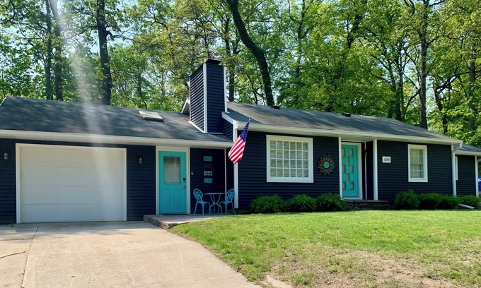 Clarklake House | Beautiful lake-access home with boat slip steps away from renowned Clark Lake!