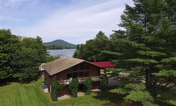 Eden House | Beautiful lakefront home, 20 acre private lot. Close to Stowe and Jay Peak