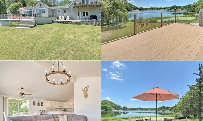 Fremont House | BEAUTIFUL Lakefront View with Private Dock!