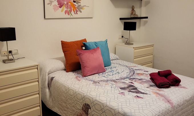 Las Herrerias Apartment | Beautiful low house with private naturist garden!