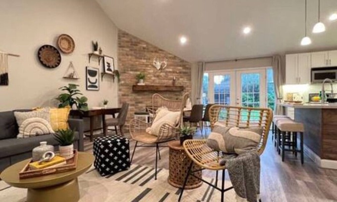 Barker House | Beautiful New Furnished 2BR Family home in Katy for LONG TERM Only