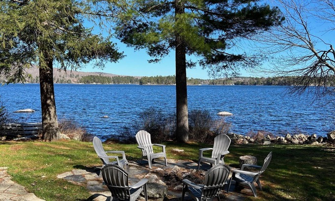 Lucerne-in-Maine House | Beautiful Phillips Lake Home.