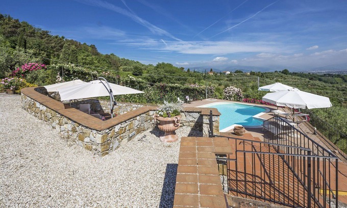 Casalguidi Villa | Beautiful private villa with WIFI, A/C, private pool, TV, terrace, panoramic view and parking