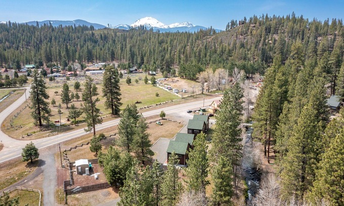 Old Station Cabin | Beautiful retreat on Hat Creek, Fishing, Firepits and BBQ's