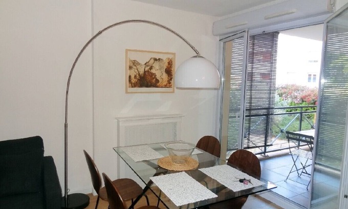 Port Marianne Apartment | Beautiful T2 40m2 Loggia 10m2 apartment with garden Antigone Rives Lez