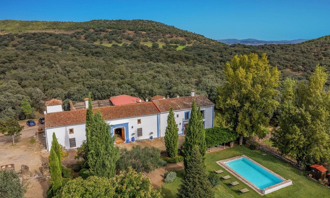Aracena House | Beautifully Restored 7 Bedroom Olive Mill with Private Pool in it's own Forest