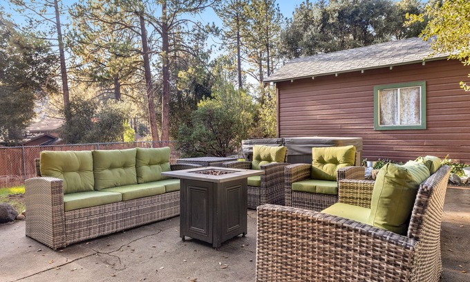 Pine Valley House | Beautifully updated home with private hot tub near trails & State Park