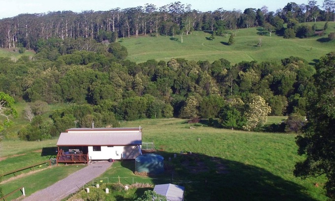 Bellthorpe House | Bellthorpe Stays - Whipbird Cabin: nature's favourite place, pooches allowed.