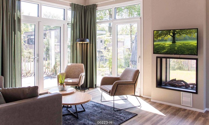 Helvoirt Ski Chalet | ✓ Belvedere at Résidence de Leuvert ✓ Holiday home for six persons ✓ Situated close to 's Hertogenbosch (North Brabant) ✓ Near De IJzeren Man ✓ Book directly at the park