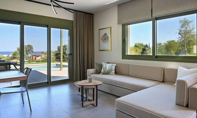 Litochoro Villa | Beneath the home of the Greek Gods! Montamar Olympus Luxury Villas - A2