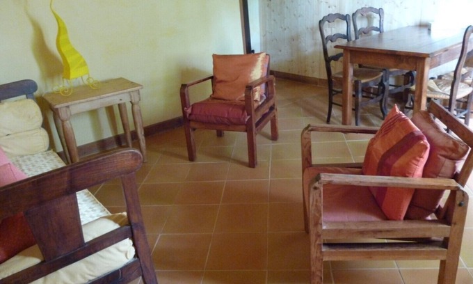 Montverdun House | Between Lyon and Clermont, in the countryside, Gîte, 4 pers. 1bed, salt water swimming pool