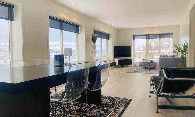Harstad Apartment | Big apartment with the best view in town, 3 bed