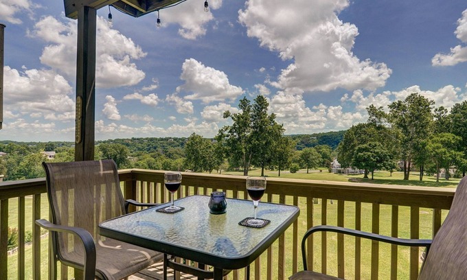 Table Rock Condo | Black Bear Condo w/Golf View, next to Pools & Clubhouse, in Gated Community