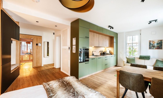 Koenigsfeld im Schwarzwald Apartment | Black Forest Luxury Apartment Waldglück mit Sauna