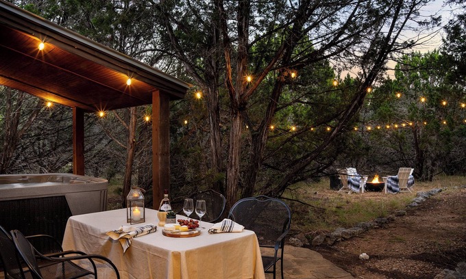 Wimberley Cabin | Blanco River Cabin | Hot Tub & Firepit