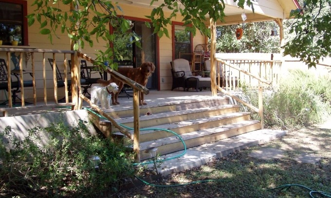 Wimberley House | Blanco River water front, Family & Pet friendly, Free WiFi, Contactless check-in