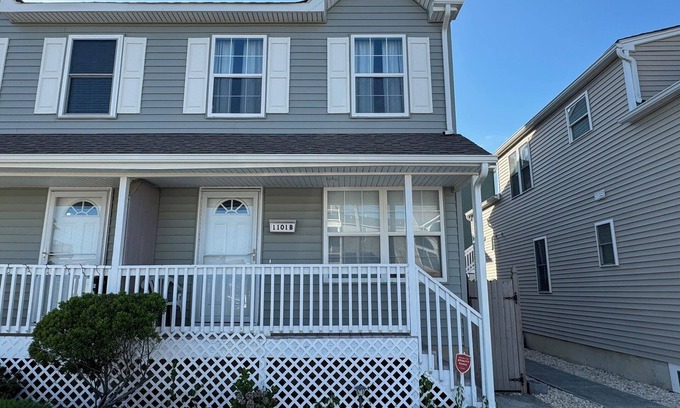 Brigantine House | Block Away From Beach, Multi-Level Condo