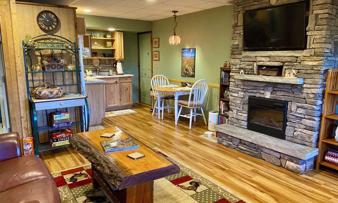 Brevard Apartment | Blue Ridge Mountain Getaway,Pet-Friendly—Brevard is welcoming visitors!