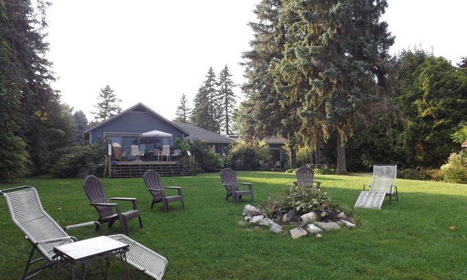 Alburg House | Blue Spruce Lakefront Retreat- Renew your energy and recharge your soul.