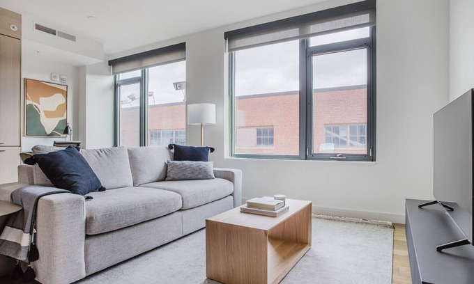 Navy Yard Apartment | Blueground | Navy Yard, gym, near Nats Park