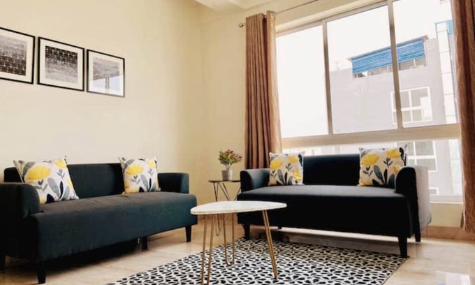 New Town Apartment | BluO Lake View 1BHK New Town - Terrace Garden, Gym