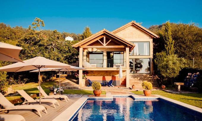 Marin House | Bosque de Xarás, casa completa con encanto cerca de playa de Lapamán