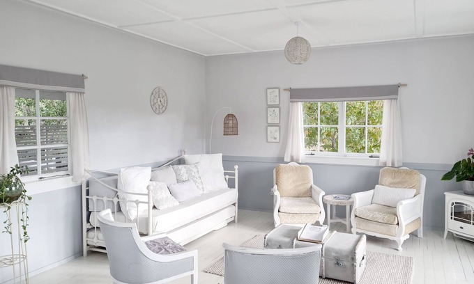 Parua Bay Cottage | Boutique Accommodation at Orchard Cottage - privacy & outdoor baths