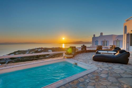 Faros Armenistis Villa | Boutique Villa Aquata Private pool