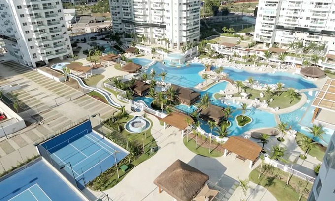 Jacarepagua Apartment | Bora Bora Resort - Comfortable Apartment with Pool and Leisure in Barra