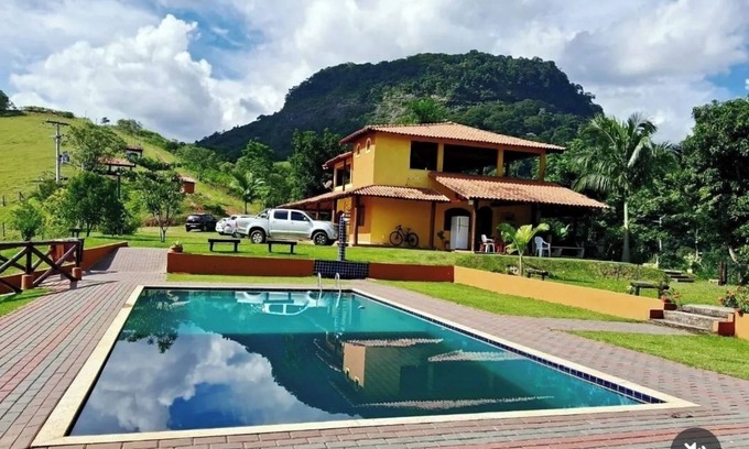 Cachoeiras de Macacu Cottage | Farm for 13 people, with swimming pool, gourmet area