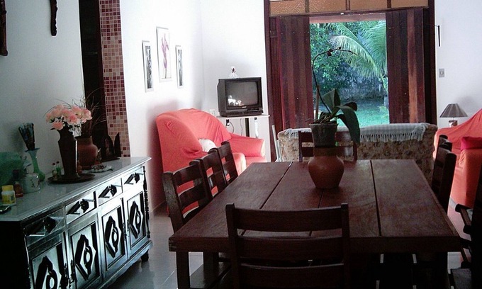Aratuba House | Casa 4/4 Ilha Berlinque Acomoda 11 Pessoas