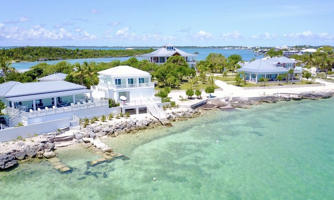 Lubbers Quarters Cay House | Brand NEW direct oceanfront with protected dockage