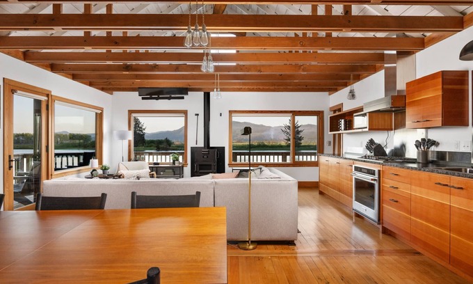 Nehalem House | Breathtaking Nehalem River Views, Pet Friendly, Private Dock, Wraparound Deck, 2 Miles to Beach