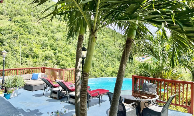 South Coast Apartment | Breathtaking Panoramic Views Of The Caribbean Sea From This Luxury Villa