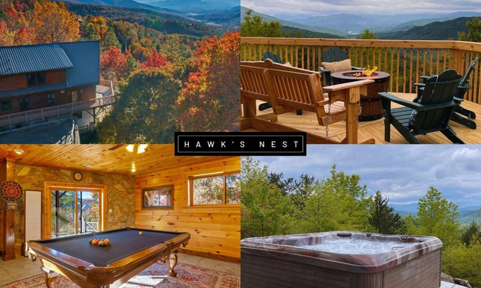 Marion Cabin | Breathtaking Views, Stargazing from Hot-tub!