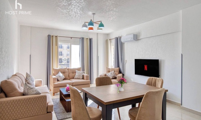 Madinaty Apartment | Bright apartment in rehab city
