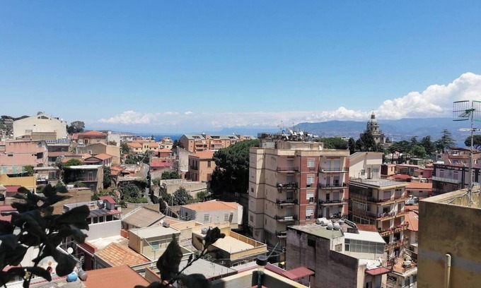 Province of Messina Apartment | Bright, panoramic apartment 10 minutes from the sea - Messina