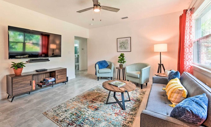 Florida South Atlantic Coast House | Bright, Pet-Friendly Retreat in Avon Park!