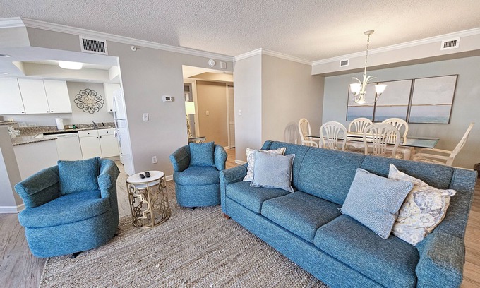 Arcadian Shores Condo | Brighton 103, ocean view condo, access to all resort amenities.