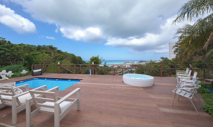 Nakadomari House | C 380㎡ Seaview on the Top of Onna Quiet 4BR 3bath