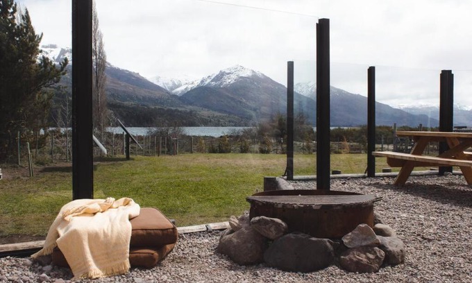 Meliquina Ski Chalet | Cabaña frente al lago Meliquina