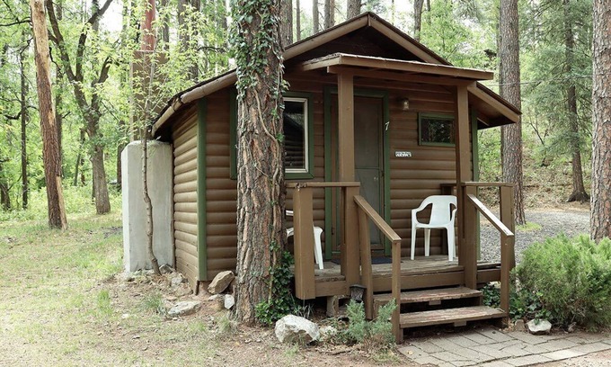 Christopher Creek Cabin | Cabin #7 - Rustic Studio with fireplace
