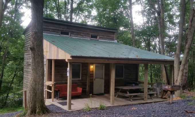 Huntingdon Cabin | Cabin in the woods near Raystown Lake and Allegrippas Trail!