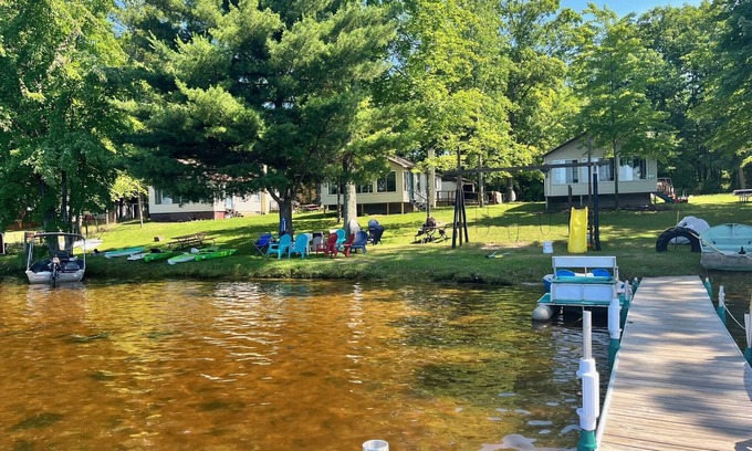 White Cloud Cabin | Cabin located on Robinson Lake. Rent all 3 for a multifamily vacation