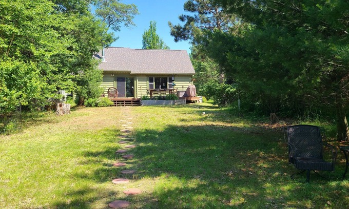 Webster Cabin | Cabin near Voyager Village - Private lakefront great for all outdoor activities!