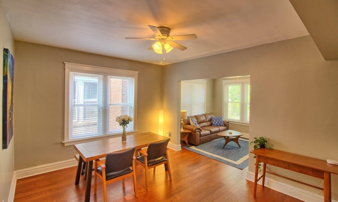 Tower Grove South Apartment | Cafe Terrace at TG Park | Fenced Backyard+W/D