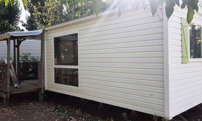 Chauffour-sur-Vell House | Camping Au Bois Dormant * - IRM LOGGIA 3 room mobile home 4 people